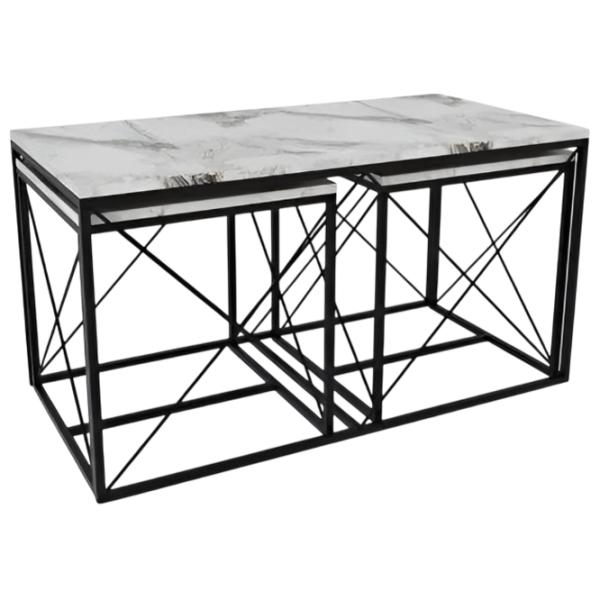 Măsuță de cafea Trendy DEFNE GTR000725 Marmura White photo 1
