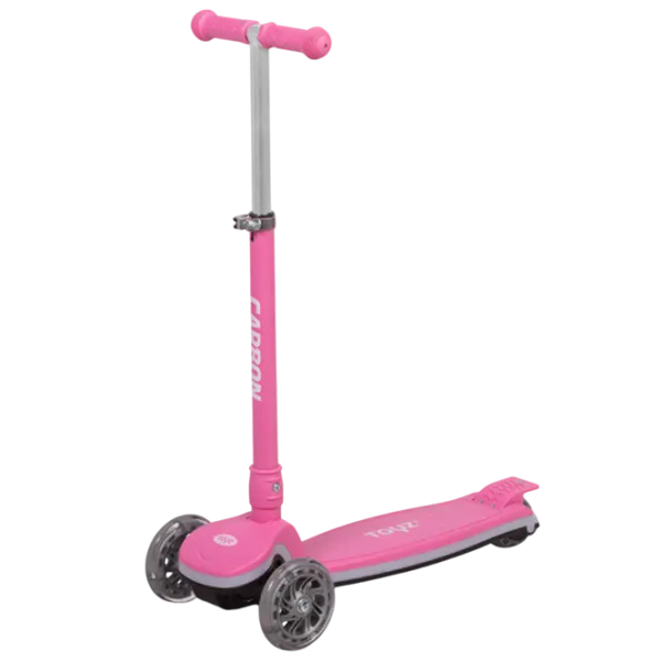 Детский трёхколёсный самокат Caretero Carbon (TOYZ-04062) 50 кг/ Розовый photo 1
