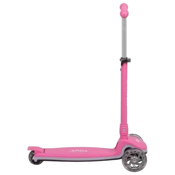 Детский трёхколёсный самокат Caretero Carbon (TOYZ-04062) 50 кг/ Розовый photo 2