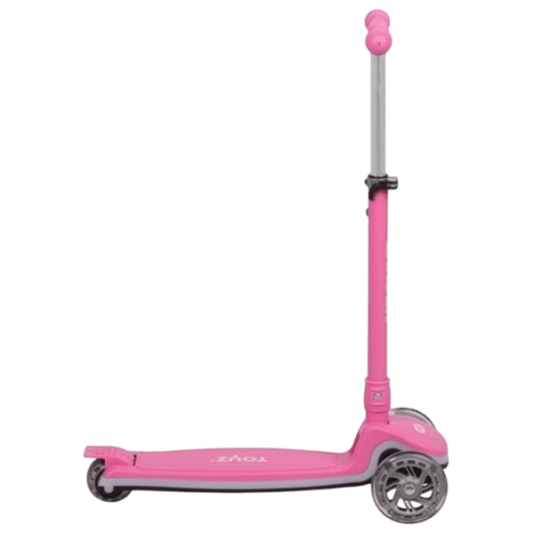 Детский трёхколёсный самокат Caretero Carbon (TOYZ-04062) 50 кг/ Розовый photo 2