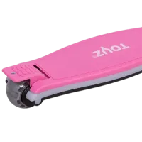 Trotinetă pentru copii cu trei roți Caretero Carbon (TOYZ-04062) 50 kg/ Pink photo 4