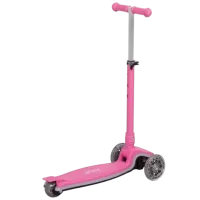 Trotinetă pentru copii cu trei roți Caretero Carbon (TOYZ-04062) 50 kg/ Pink photo 5