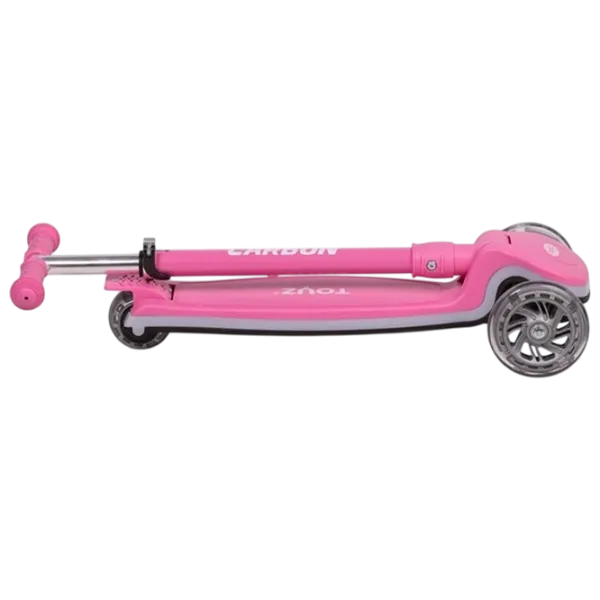 Детский трёхколёсный самокат Caretero Carbon (TOYZ-04062) 50 кг/ Розовый photo 6