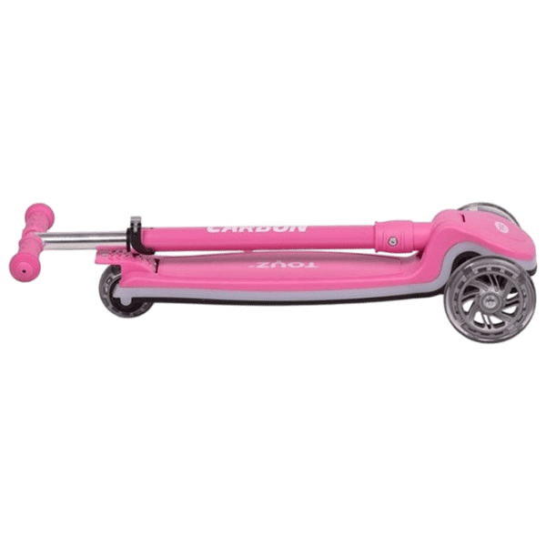 Детский трёхколёсный самокат Caretero Carbon (TOYZ-04062) 50 кг/ Розовый photo 6