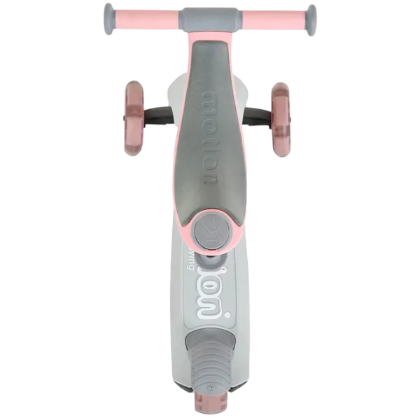 Trotinetă pentru copii cu trei roți Moni Motion 4in1 (MT.223425) 50 kg/ Pink photo 6
