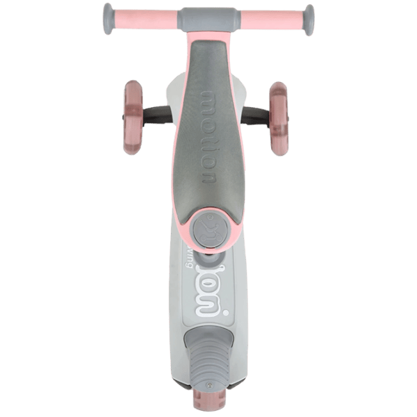 Trotinetă pentru copii cu trei roți Moni Motion 4in1 (MT.223425) 50 kg/ Pink photo 6