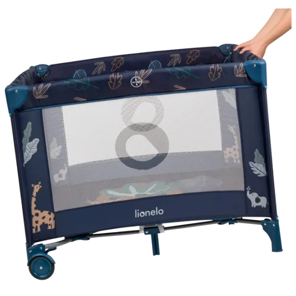 Țarc pentru copii Lionelo Bonnie (LN.122312) 0 luni - 3 ani / Blue photo 4