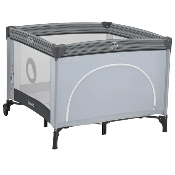 Țarc pentru copii Lionelo Bonnie (LN.122314) 0 luni - 3 ani / Gray photo 3