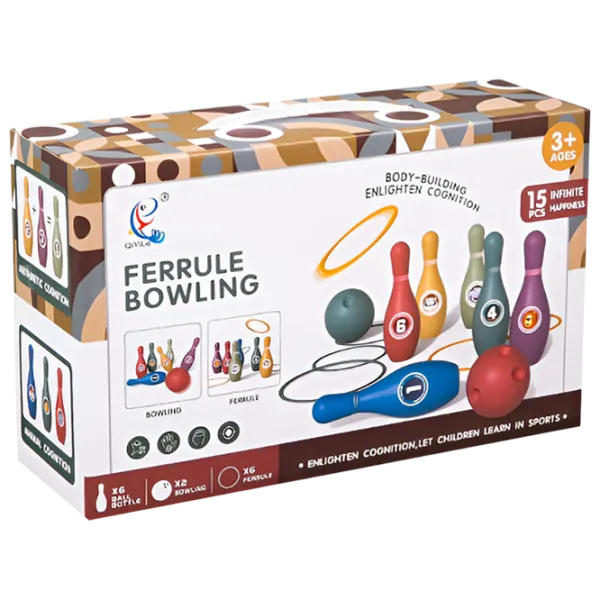 Игровой набор Optmarket Ferrule Bowling 201096723 3+ / Разноцветный Разноцветный photo 1