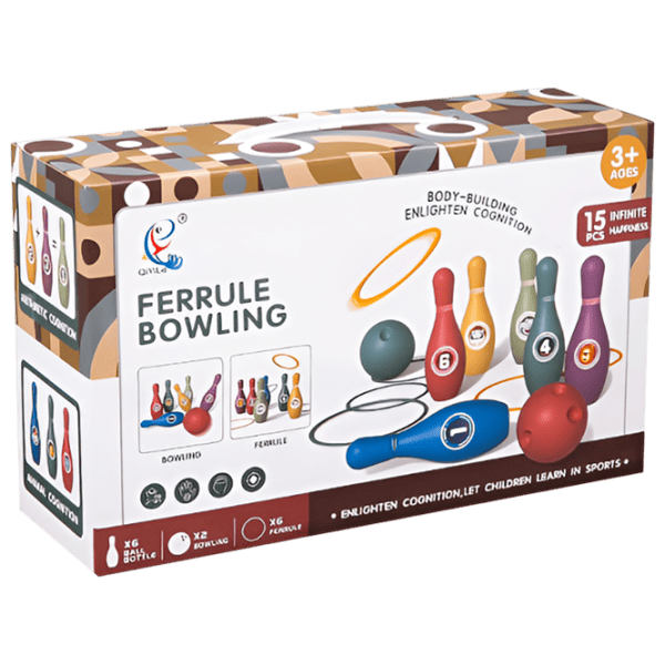 Игровой набор Optmarket Ferrule Bowling 201096723 3+ / Разноцветный Разноцветный photo 1