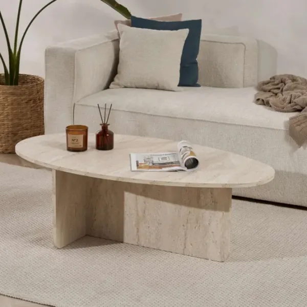 Măsuță de cafea Trendy Orba GTR008207 Travertine photo 3