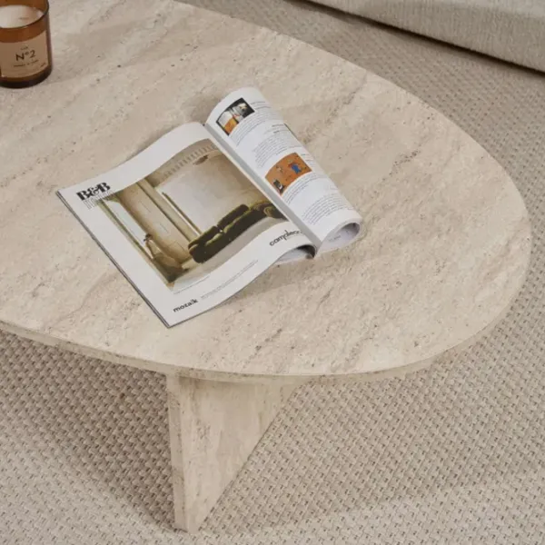 Măsuță de cafea Trendy Orba GTR008207 Travertine photo 8