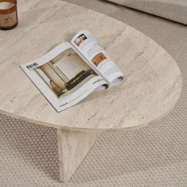 Măsuță de cafea Trendy Orba GTR008207 Travertine photo 8