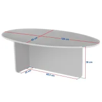 Журнальный столик Trendy Orba GTR008207 Travertine photo 9