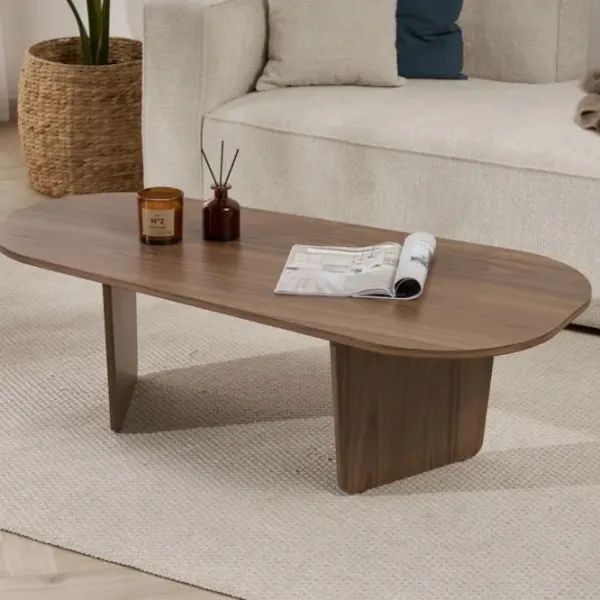 Măsuță de cafea Trendy Ovalis GTR008213 Venezia Walnut photo 5