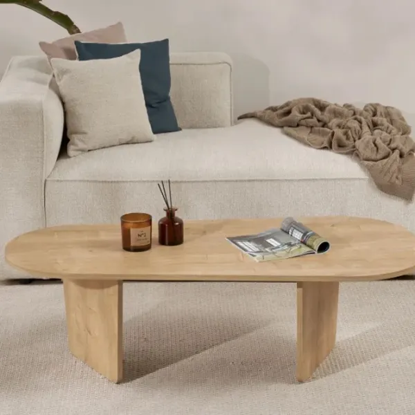 Măsuță de cafea Trendy Ovalis GTR008214 Oak photo 4