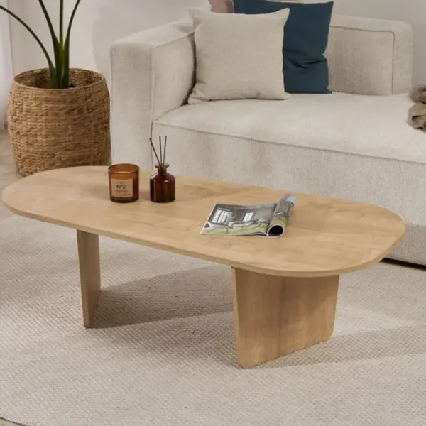 Măsuță de cafea Trendy Ovalis GTR008214 Oak photo 5