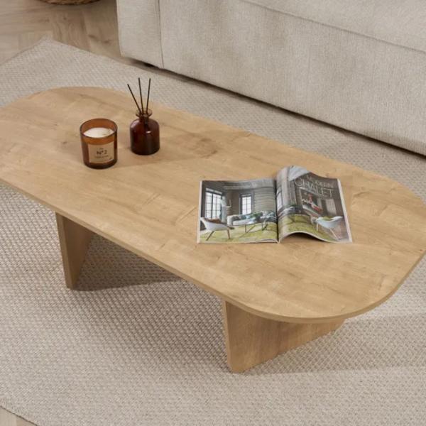 Măsuță de cafea Trendy Ovalis GTR008214 Oak photo 6