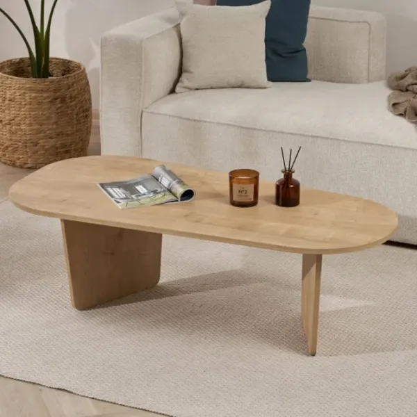 Măsuță de cafea Trendy Ovalis GTR008214 Oak photo 7