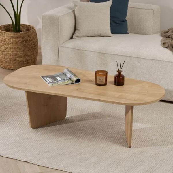 Măsuță de cafea Trendy Ovalis GTR008214 Oak photo 7