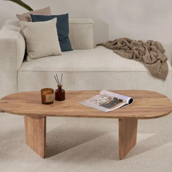Măsuță de cafea Trendy Ovalis GTR008215 Atlantic Pine photo 4