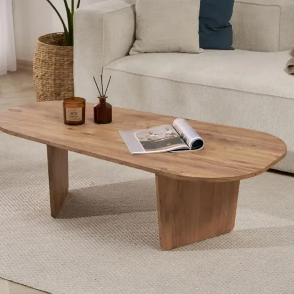 Măsuță de cafea Trendy Ovalis GTR008215 Atlantic Pine photo 5