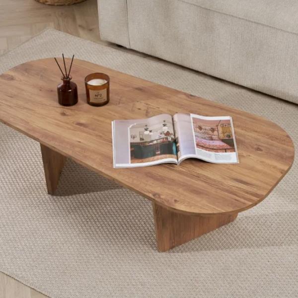 Măsuță de cafea Trendy Ovalis GTR008215 Atlantic Pine photo 6