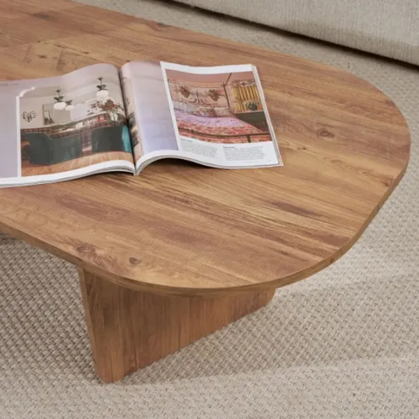 Măsuță de cafea Trendy Ovalis GTR008215 Atlantic Pine photo 9