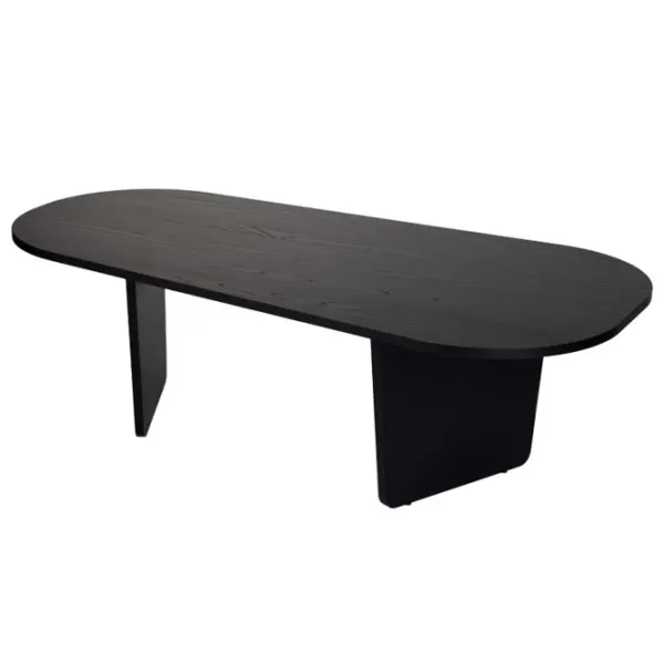 Măsuță de cafea Trendy Ovalis GTR008216 Wood Black photo 1