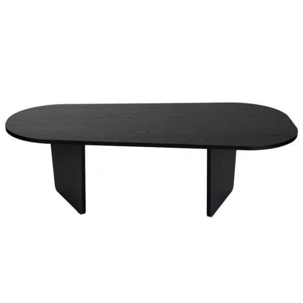 Măsuță de cafea Trendy Ovalis GTR008216 Wood Black photo 2