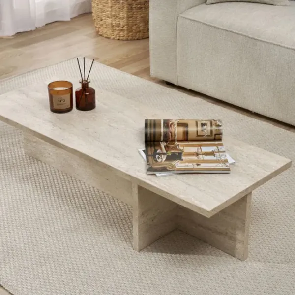 Măsuță de cafea Trendy Harbor GTR008195 Travertine photo 6