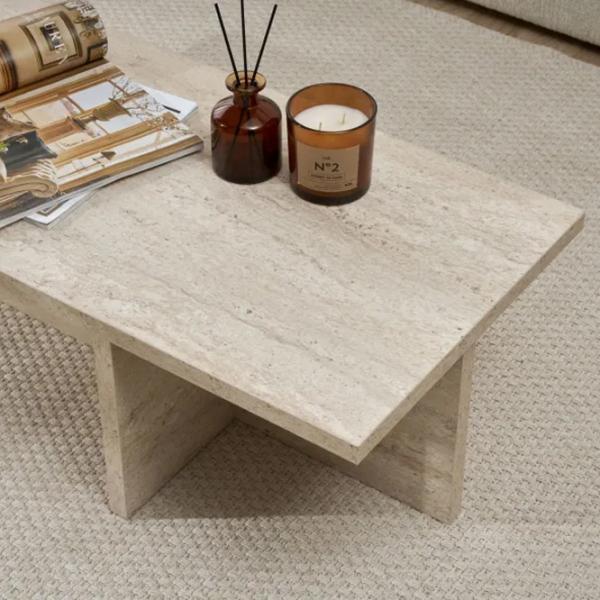 Măsuță de cafea Trendy Harbor GTR008195 Travertine photo 8