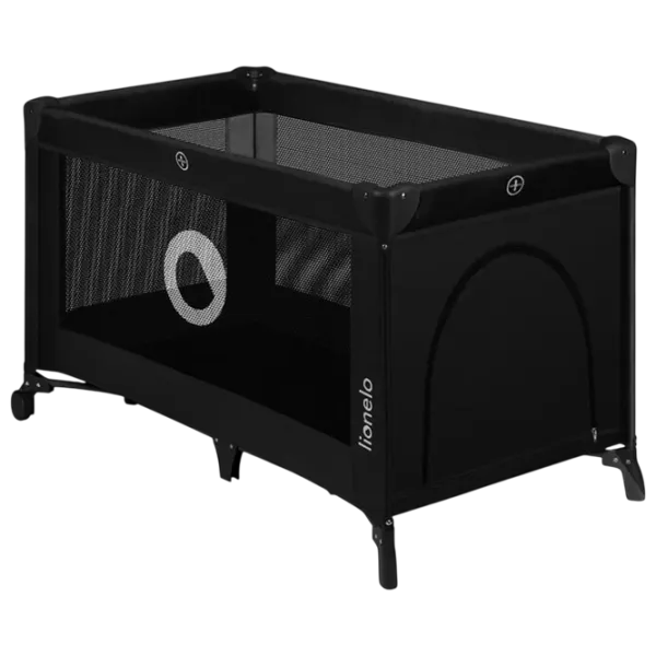 Țarc pentru copii Lionelo Stefi (LN.223161) 6 luni - 3 ani / Black photo 2