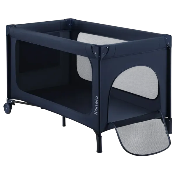 Țarc pentru copii Lionelo Jasmin Easy Fold (LN.125182) 0 luni - 3 ani / Blue photo 3