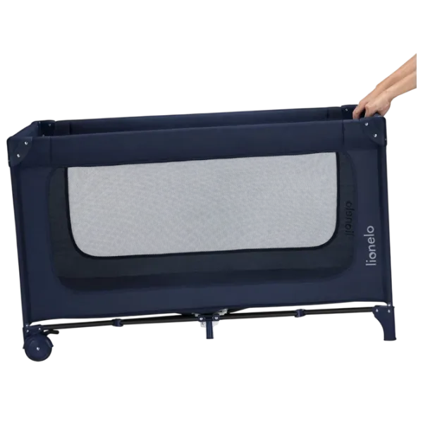 Țarc pentru copii Lionelo Jasmin Easy Fold (LN.125182) 0 luni - 3 ani / Blue photo 4