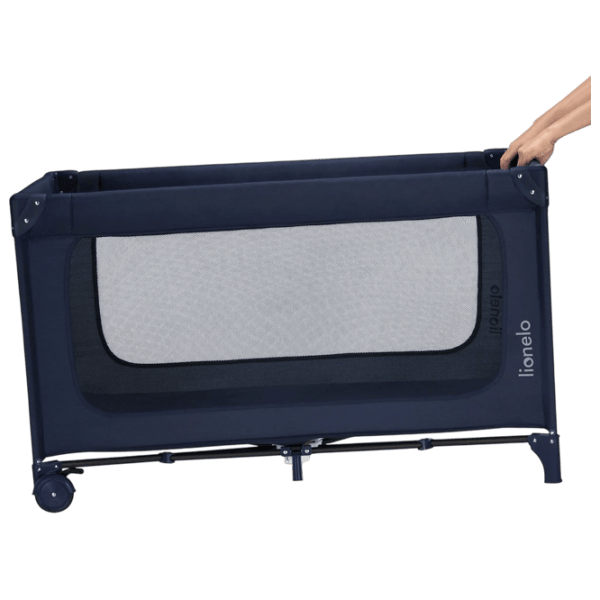Țarc pentru copii Lionelo Jasmin Easy Fold (LN.125182) 0 luni - 3 ani / Blue photo 4