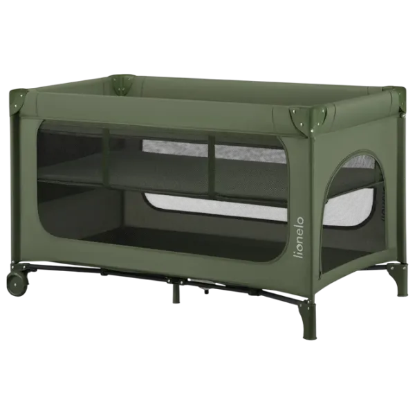 Țarc pentru copii Lionelo Jasmin Easy Fold (LN.125181) 0 luni - 3 ani / Green photo 1