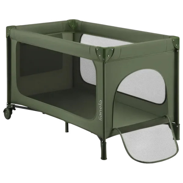 Țarc pentru copii Lionelo Jasmin Easy Fold (LN.125181) 0 luni - 3 ani / Green photo 2