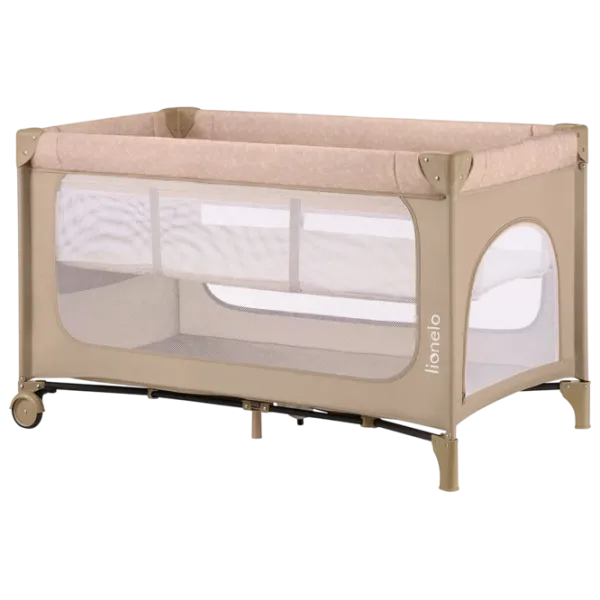 Țarc pentru copii Lionelo Jasmin Easy Fold (LN.125179) 0 luni - 3 ani / Beige photo 1