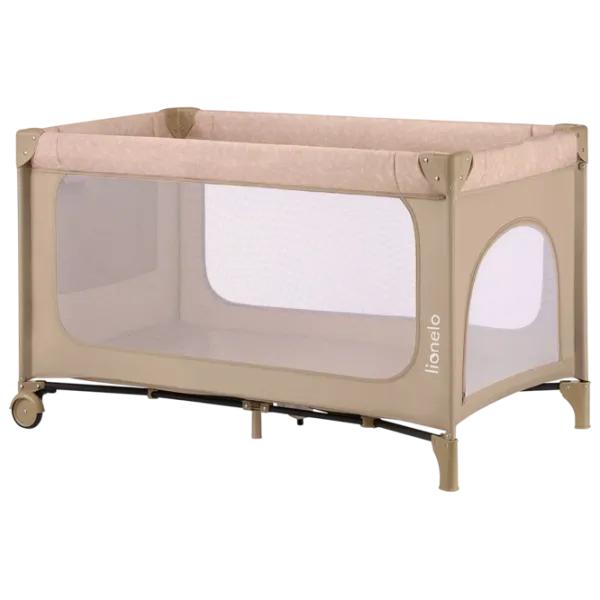 Țarc pentru copii Lionelo Jasmin Easy Fold (LN.125179) 0 luni - 3 ani / Beige photo 2