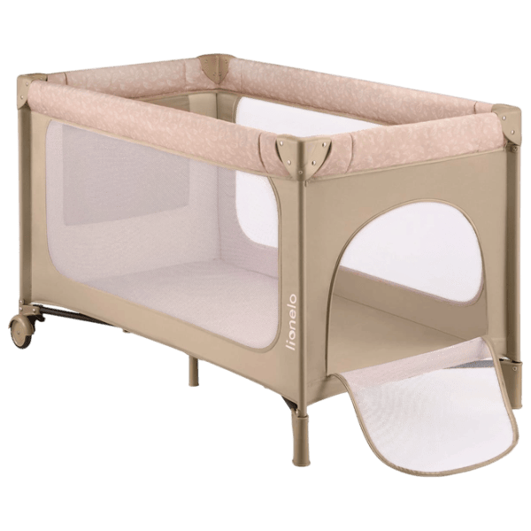 Țarc pentru copii Lionelo Jasmin Easy Fold (LN.125179) 0 luni - 3 ani / Beige photo 3