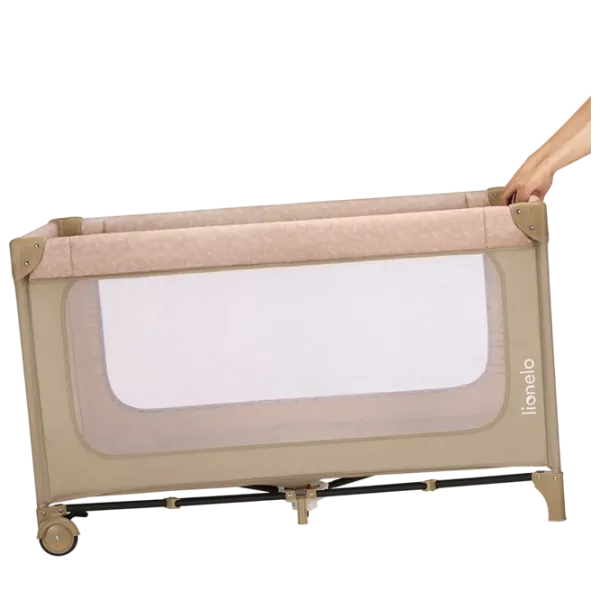 Țarc pentru copii Lionelo Jasmin Easy Fold (LN.125179) 0 luni - 3 ani / Beige photo 4