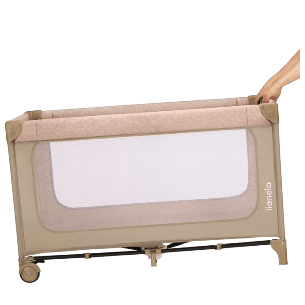 Țarc pentru copii Lionelo Jasmin Easy Fold (LN.125179) 0 luni - 3 ani / Beige photo 4