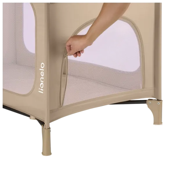 Țarc pentru copii Lionelo Jasmin Easy Fold (LN.125179) 0 luni - 3 ani / Beige photo 8