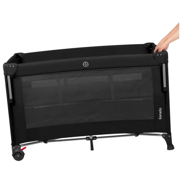 Țarc pentru copii Lionelo Ellen (LN.226007) 0 luni - 3 ani / Black photo 3
