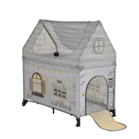 Țarc pentru copii Moni PlayHouse (MT.229263) 0 luni - 3 ani / Gray photo 6