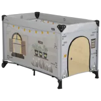 Țarc pentru copii Moni PlayHouse (MT.229263) 0 luni - 3 ani / Gray photo 8