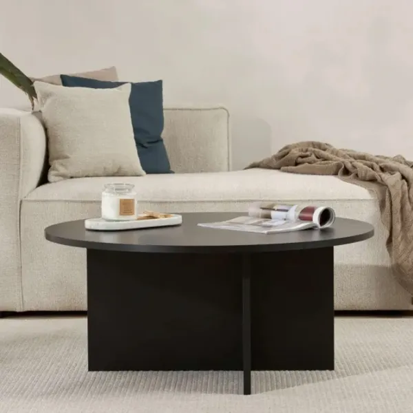 Măsuță de cafea Trendy Soleil GTR008226 Wood Black photo 3