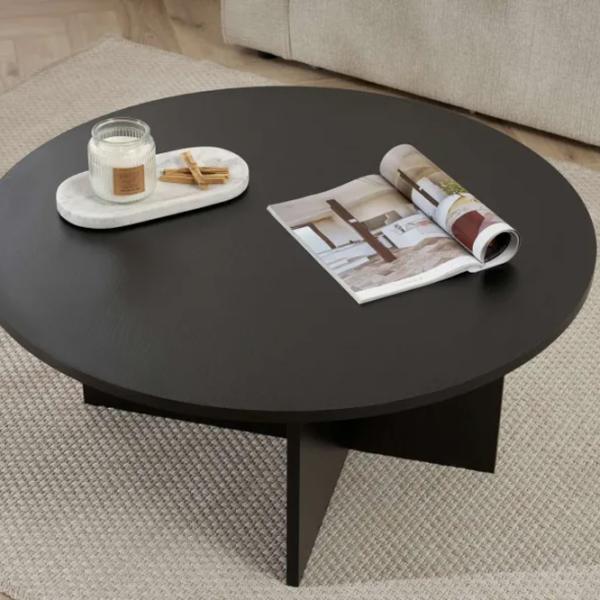 Măsuță de cafea Trendy Soleil GTR008226 Wood Black photo 5
