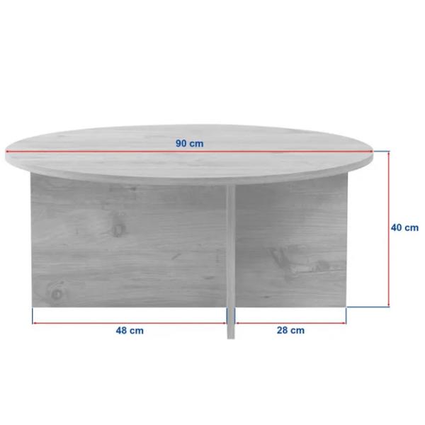 Măsuță de cafea Trendy Soleil GTR008223 Sapphire Oak photo 8